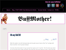 Tablet Screenshot of buffmother.com